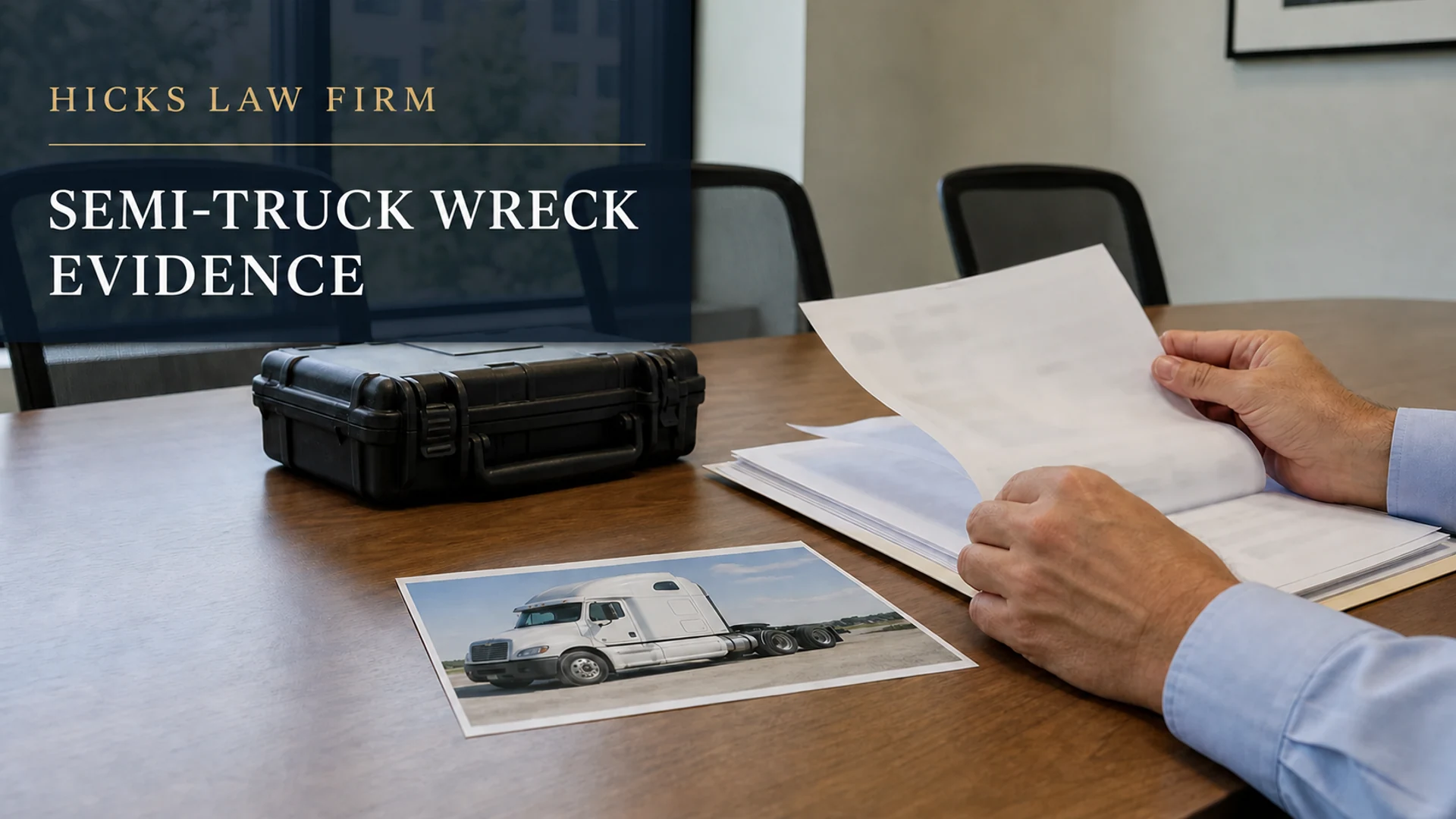Journal Semi Truck Wreck Evidence