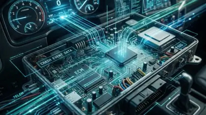 Truck Black Box Data After a Serious Commercial Crash