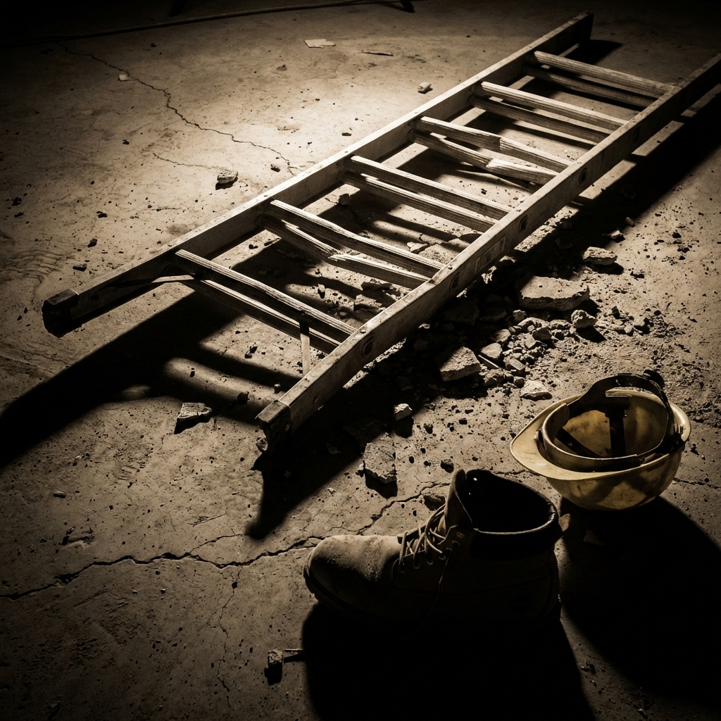 Ladder Fall Fatality