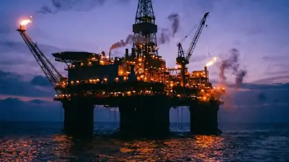 Oil Field Truck Collision