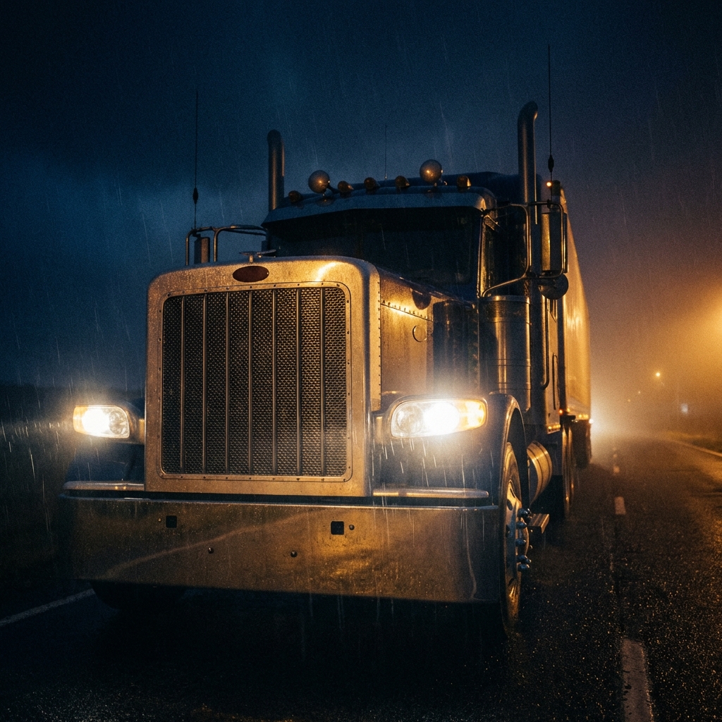 Semi-Truck Rear End Collision